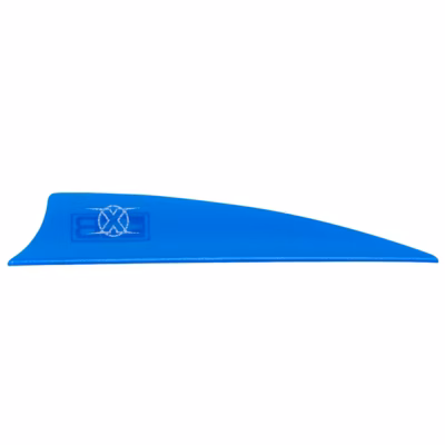 Bohning X Vanes Shield Cut 3 in. Satin Blue 36 pk.