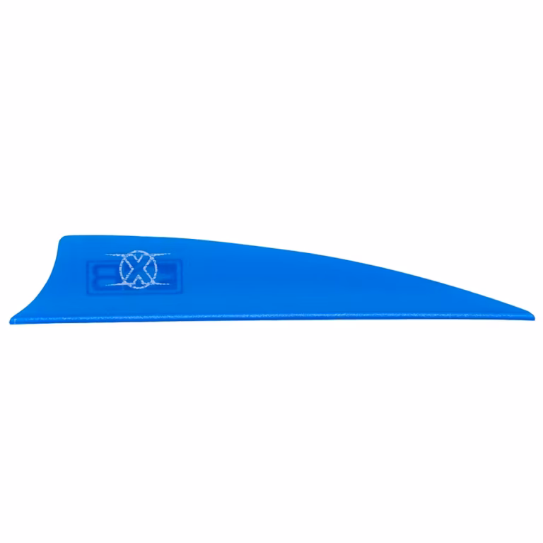 Bohning X Vanes Shield Cut 3 in. Satin Blue 36 pk.