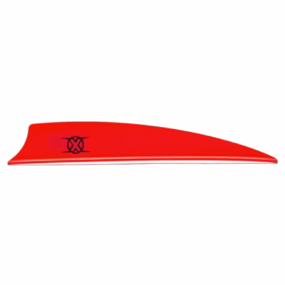 Bohning X Vanes Shield Cut 3 in. Red 36 pk.