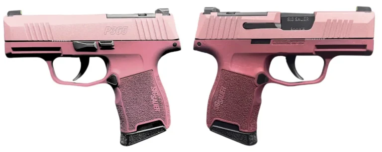 SIG SAUER P365 9MM PISTOL 3.10″ OPTIC READY TWO TONE BLUSH 2-10RD SIG SAUER P365 9MM PISTOL 3.10″ OPTIC READY TWO TONE BLUSH 2-10RD