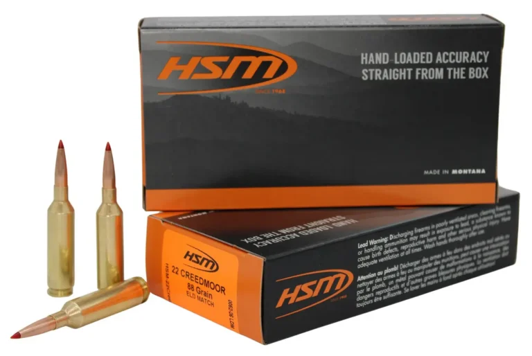 HSM 22CREED-2-N 224 88GR ELDM MATCH 20/25 HSM 22CREED-2-N 224 88GR ELDM MATCH 20/25