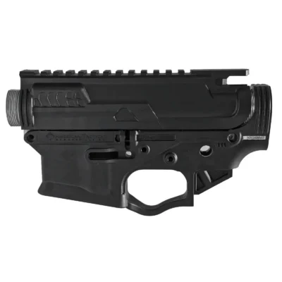ATI ALPHA MAXX LOWER AND UPPER SET STRIPPED BLACK W/ SCREWS