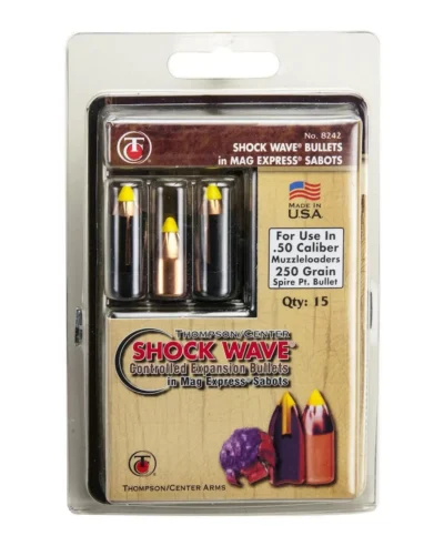 SHOCKWAVE SABOT 50CAL 250GR 15/PK