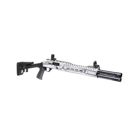PANZER EG-240 TACTICAL 12G SHOTGUN 3″ 18.5″ 5+1 DISTRESSED TITANIUM, M4 ADJ STOCK, 3 CHOKE TUBES PANZER EG-240 TACTICAL 12G SHOTGUN 3″ 18.5″ 5+1 DISTRESSED TITANIUM, M4 ADJ STOCK, 3 CHOKE TUBES