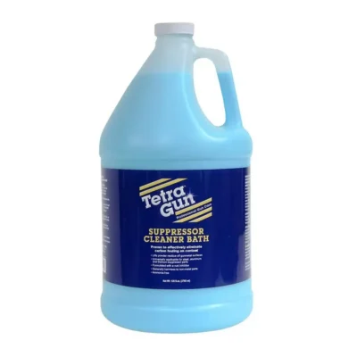 Tetra Gun Suppressor Bath 128 oz. jar for ultrasonic cleaning