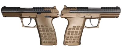 KELTEC PR57 5.7X28 PISTOL 4.64″BBL OPTIC READY, BURNT BRONZE, 20+1, 2-STRIPPER CLIPS