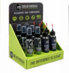 BCT CLEANERS AND LUBRICANTS 12 PACK DISPLAY