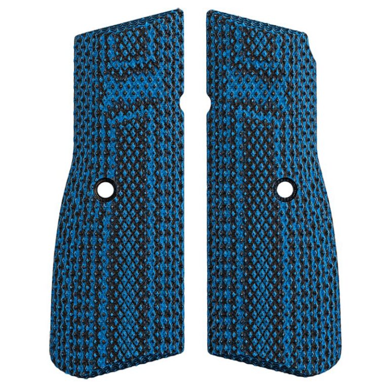 FN HIGH POWER G10 BLK/BLUE GRIPS FN HIGH POWER G10 BLK/BLUE GRIPS