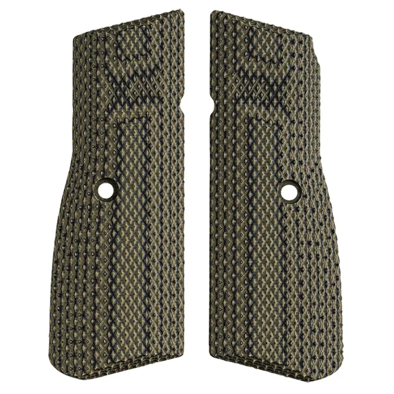 FN HIGH POWER G10 DIRTY OLIVE GRIPS FN HIGH POWER G10 DIRTY OLIVE GRIPS