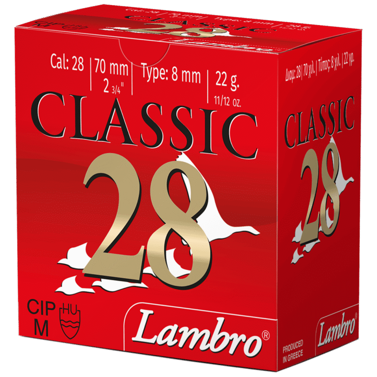 LAMBRO 28G 2-3/4″ 11/12OZ #8SHT 25RD/250RDS