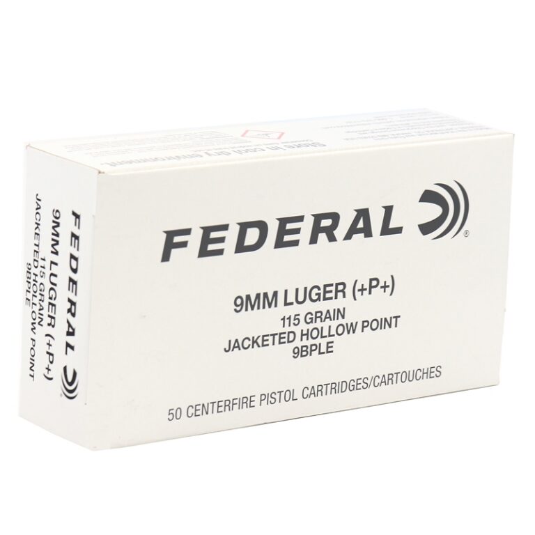 FEDERAL CLASSIC HI SHOK 9MM+P+ 115GR JHP 50RD BX 1000RD CASE FEDERAL CLASSIC HI SHOK 9MM+P+ 115GR JHP 50RD BX 1000RD CASE