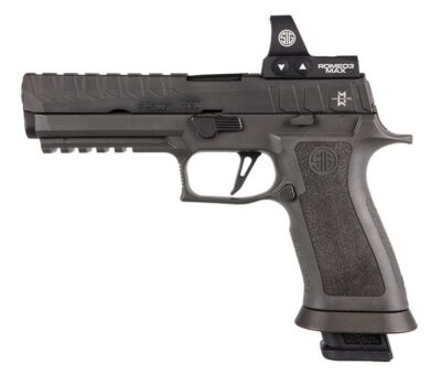 P320 MAX Custom 9MM 5″ Grey w/optic 21rd
