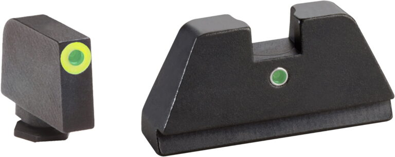8XL Tall Black serrated .475in FRONT Flat Black .578in REAR Glock