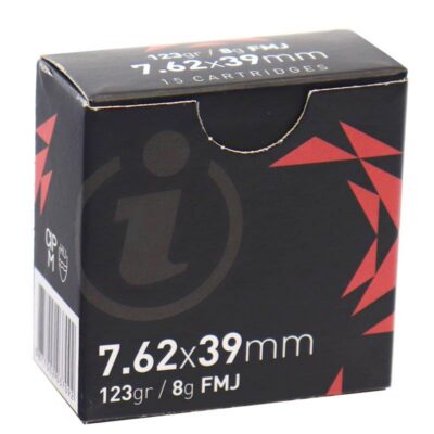 Igman, 7.62x39mm, FMJ, 123 Grain, 15 Rounds