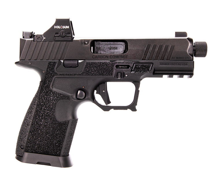 KIMBER R7 MAKO C.F.C. COMPACT HOLOSUN HS407K 9MM BLK 3.9″ TFS 2-15RD KIMBER R7 MAKO C.F.C. COMPACT HOLOSUN HS407K 9MM BLK 3.9″ TFS 2-15RD