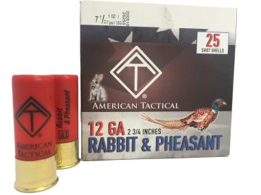 AMERICAN TACTICAL 12G GAME LOAD BB 1OZ 2.75″ 25RD BX 250RD CASE