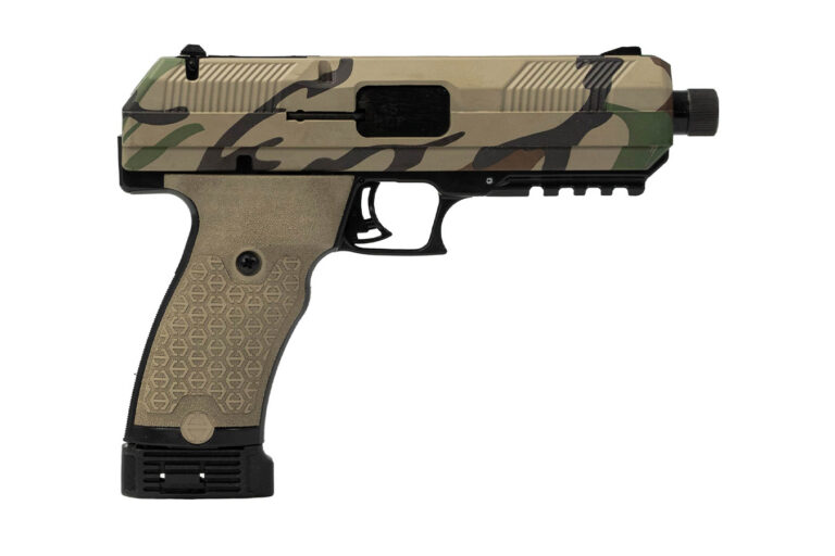 JH/P 45ACP pistol Gen 2 M81 US woodland camo slide threaded barrel 9 RND JH/P 45ACP pistol Gen 2 M81 US woodland camo slide threaded barrel 9 RND