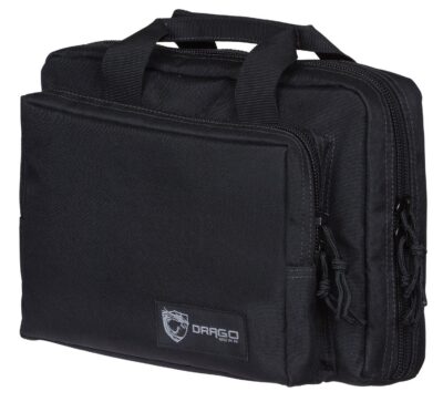 DRAGO PRO GEAR DOUBLE PISTOL CASE BLACK (24/CASE)
