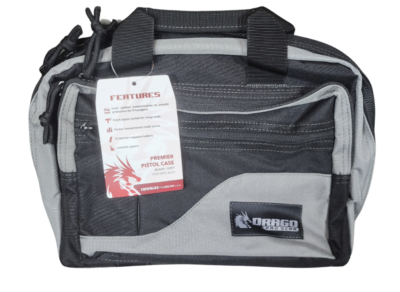 DRAGO PRO GEAR PREMIER PISTOL CASE BLACK (20/CASE)