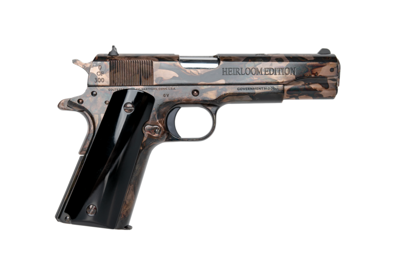 COLT HEIRLOOM 1911 45ACP 5″ PSTL 1-7RD MAG 1-300 MADE COLT HEIRLOOM 1911 45ACP 5″ PSTL 1-7RD MAG 1-300 MADE