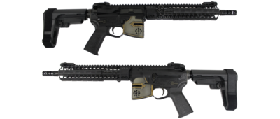 SPIKES TACT RARE BREED CRUSADER 11.5″ 5.56 PISTL 10″ M-LOK W SB3 BRACE & R2