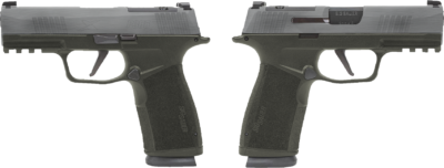 Sig Sauer P365 X-Macro Package With TTI High Polish Grey Slide, Romeo-X & Grey Bag
