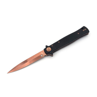 CBT STILETTO BUTTON LOCK BLK
