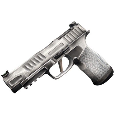 SIG SAUER P365 FUSE BATTLEWORN WHITE 9MM 4.3″ BLACK O.R. 1-17RD, 2-21RD