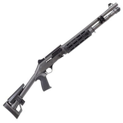 PANZER ARMS M4 SPEED PRO 12G 18.5″ PORTED BBL, GREY, MLOK HG, 5RD