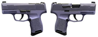 SIG SAUER P365 9MM PISTOL 3.10″ OPTIC READY TWO TONE PURPLE 2-10RD