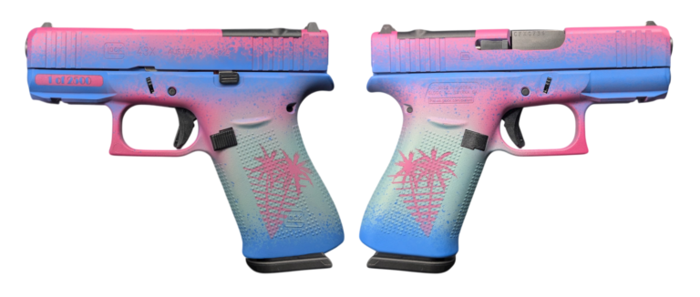 GLOCK 43X MOS MIAMI 9MM PISTOL 3.39″ FXD 5.5lb 2-10RD MAGS GLOCK 43X MOS MIAMI 9MM PISTOL 3.39″ FXD 5.5lb 2-10RD MAGS