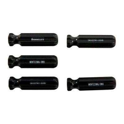 MOLDED PLASTIC TOOL HANDLES MOLDED PLASTIC TOOL HANDLE, L2 MODEL, BLACK, 6 PACK