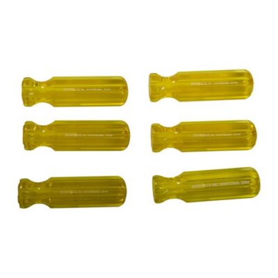MOLDED PLASTIC TOOL HANDLES MOLDED PLASTIC TOOL HANDLE, L5 MODEL, YELLOW, 6 PACK