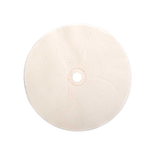 MUSLIN WHEELS MUSLIN POLISHING WHEEL, LOOSE, 6” X 20-PLY, 1/2” ARBOR MUSLIN WHEELS MUSLIN POLISHING WHEEL, LOOSE, 6” X 20-PLY, 1/2” ARBOR