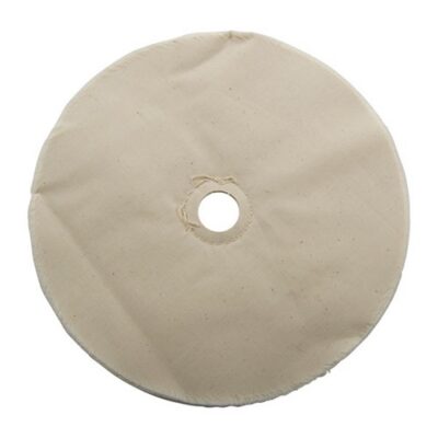 MUSLIN WHEELS MUSLIN POLISHING WHEEL, LOOSE, 8” X 20-PLY, 7/8” ARBOR