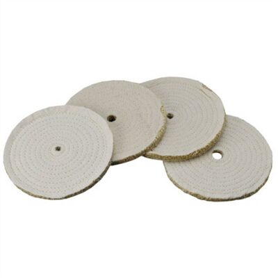 SISAL WHEELS SISAL POLISHING WHEEL, 8” X .375”, 1/2” ARBOR