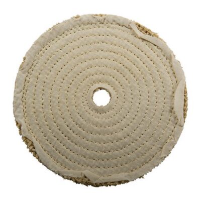 SISAL WHEELS SISAL POLISHING WHEEL, 8” X .375”, 7/8” ARBOR