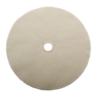 MUSLIN WHEELS MUSLIN POLISHING WHEEL, LOOSE, 10” X 20-PLY, 1” ARBOR