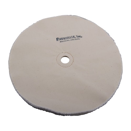 MUSLIN WHEELS MUSLIN POLISHING WHEEL, LOOSE, 10” X 20-PLY, 3/4” ARBOR MUSLIN WHEELS MUSLIN POLISHING WHEEL, LOOSE, 10” X 20-PLY, 3/4” ARBOR