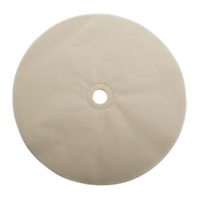 MUSLIN WHEELS MUSLIN POLISHING WHEEL, LOOSE, 10” X 20-PLY, 7/8” ARBOR