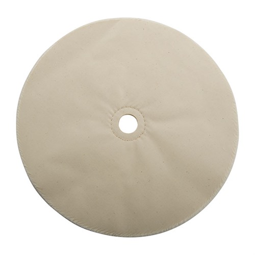 MUSLIN WHEELS MUSLIN POLISHING WHEEL, LOOSE, 10” X 20-PLY, 7/8” ARBOR MUSLIN WHEELS MUSLIN POLISHING WHEEL, LOOSE, 10” X 20-PLY, 7/8” ARBOR