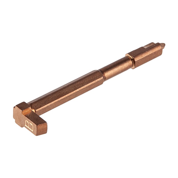 CUSTOM STRIKER FOR GLOCK~ BRN CUSTOMER HEX STRICKER, GLOCK GEN 1-4, 9MM LUGER