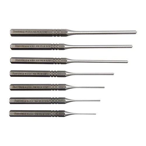 PREMIUM ROLL PIN PUNCHES PREMIUM ROLL PIN 7-PUNCH KIT PREMIUM ROLL PIN PUNCHES PREMIUM ROLL PIN 7-PUNCH KIT