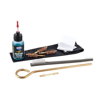 HANDGUN CLEANING KIT 9MM/38/357 CALIBER HANDGUN KIT WITH DEWEY ROD AND LUCAS OIL
