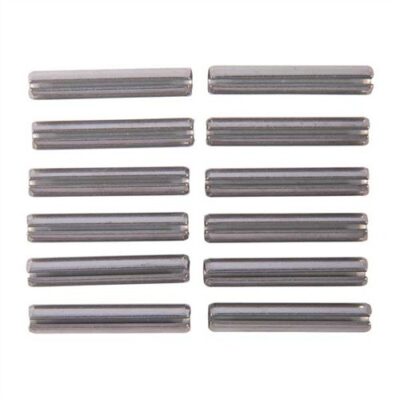 STAINLESS STEEL ROLL PIN KIT 7/32” DIAMETER 1-1/4” (3.2CM) LENGTH ROLL PINS 12 PACK