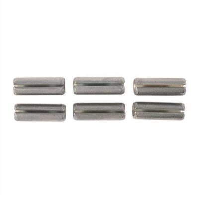 STAINLESS STEEL ROLL PIN KIT 1/4” DIAMETER 3/4” (19MM) LENGTH ROLL PINS 6 PACK