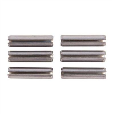 STAINLESS STEEL ROLL PIN KIT 1/4” DIAMETER 1” (2.5CM) LENGTH ROLL PINS 6 PACK