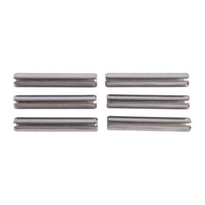 STAINLESS STEEL ROLL PIN KIT 1/4” DIAMETER 1-1/2” (3.8CM) LENGTH ROLL PINS 6 PACK