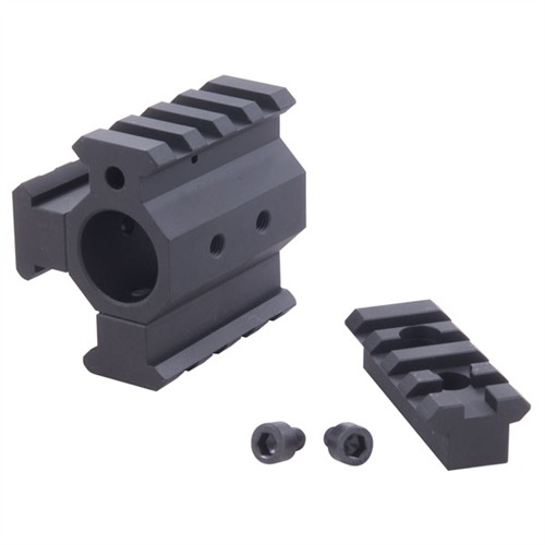 AR-15 GAS BLOCK KIT MODULAR BRN AR-15 MODULAR GAS BLOCK KIT WITH RAIL, 0.750”