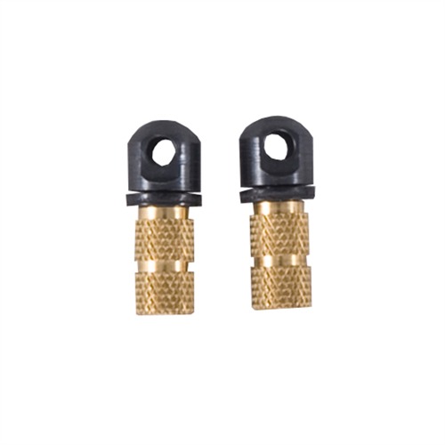 STOCK INSERTS BRASS SLING STUD INSERTS WITH SWIVEL STUDS 2 PACK